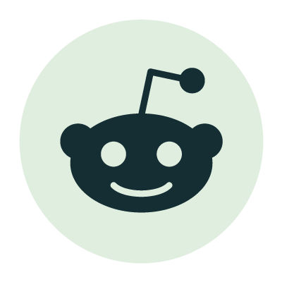 Reddit Icon Button
